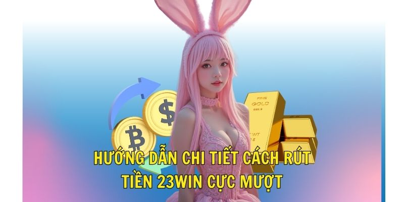 Hướng dẫn chi tiết cách rút tiền 23WIN cực mượt 