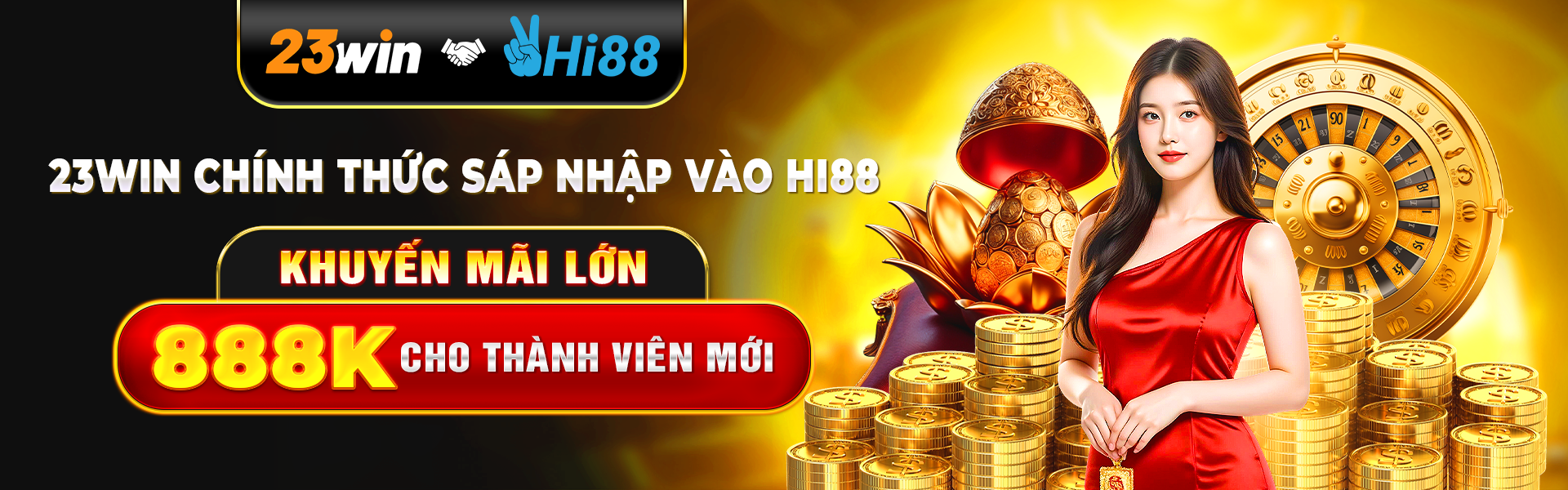 khuyến mãi lớn 888k cho thành viên mới 23win