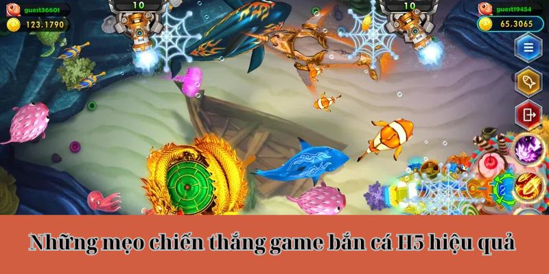 Những mẹo chiến thắng game bắn cá H5 hiệu quả 