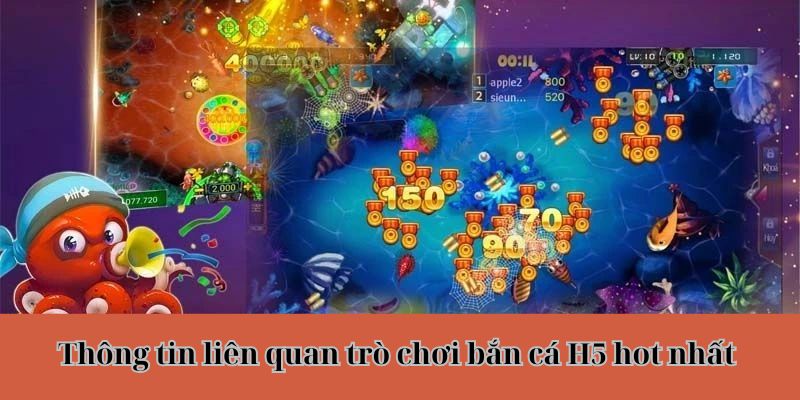 Thông tin liên quan trò chơi bắn cá H5 hot nhất 